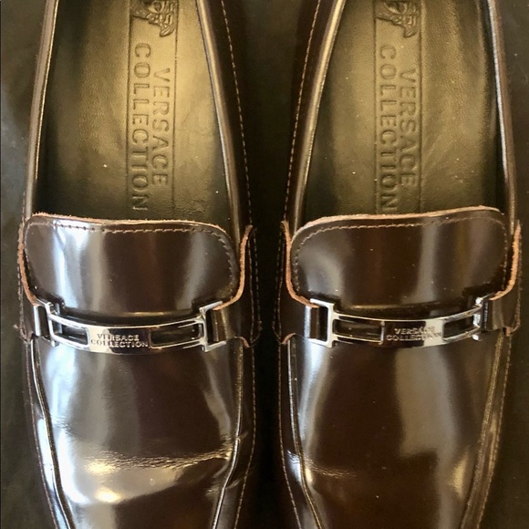 Versace Collection mens loafers size 9 . - Picture 2 of 7